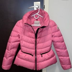 Pink Moncler Coat